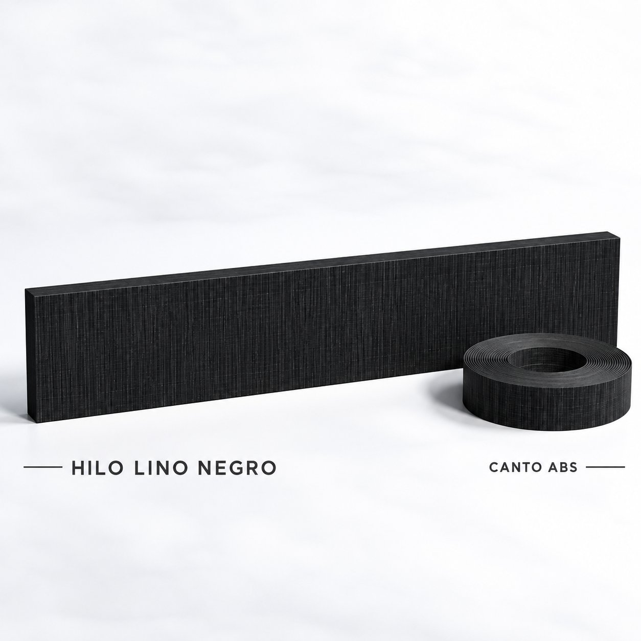 Canto Hilo Lino Negro 22X045 — foto 2