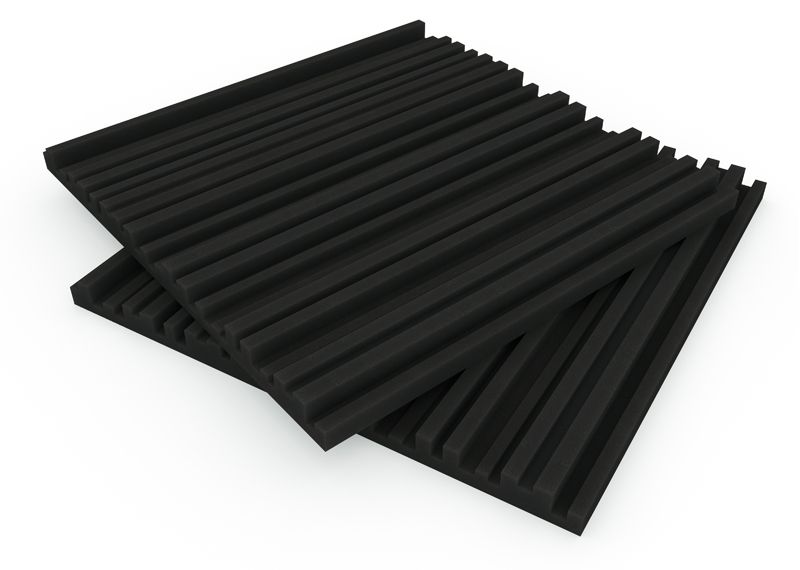 Panel fonoabsorbente Acuflex basic city gris topo 500X500X3
