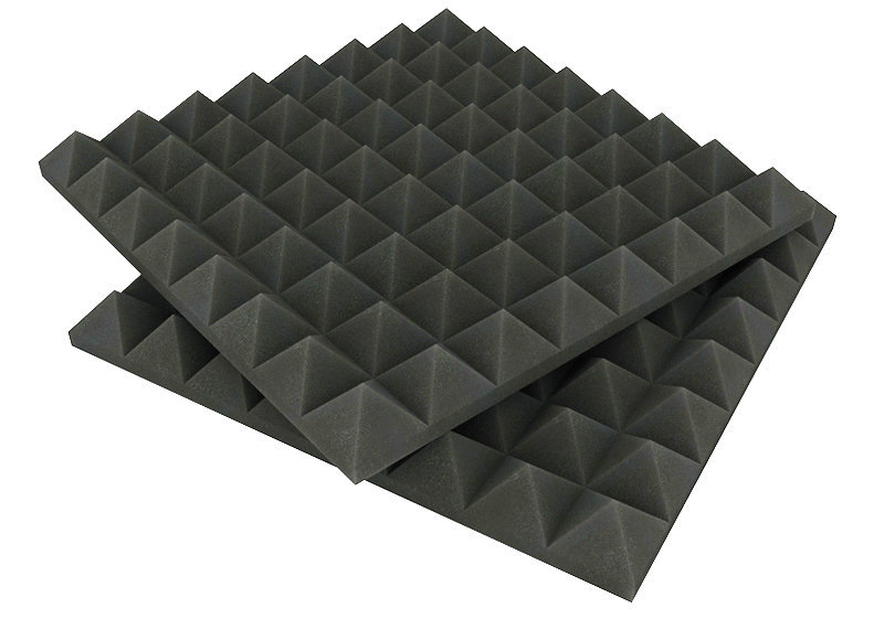 Panel Fonoabsorbente Acuflex basic piramide gris topo
