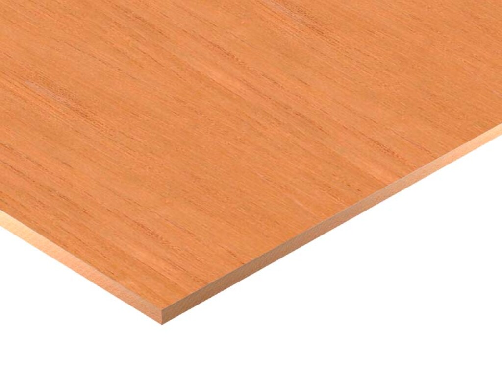 Madera MDF Carpintera enchapada Jequetiba 1Cara Eucalipto 5.5mm