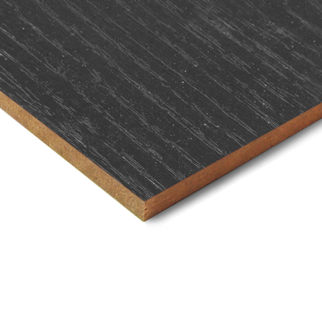 Madera MDF Melaminico Esencia Negro Fresno EGGER 18mm