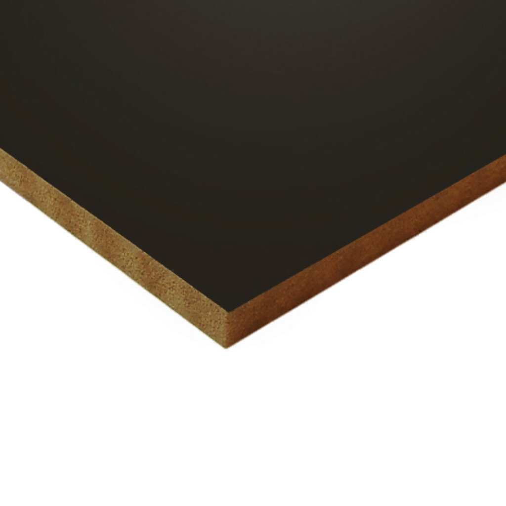 Madera MDF Perfect Sense Negro Mate -U999
