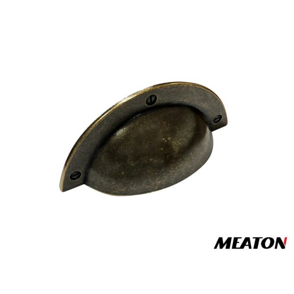 Tirador Conchilla Bronce Antiguo Ra0003