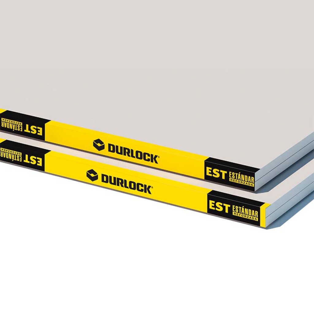 Placa Yeso Durlock 240X120X12.5 estándar