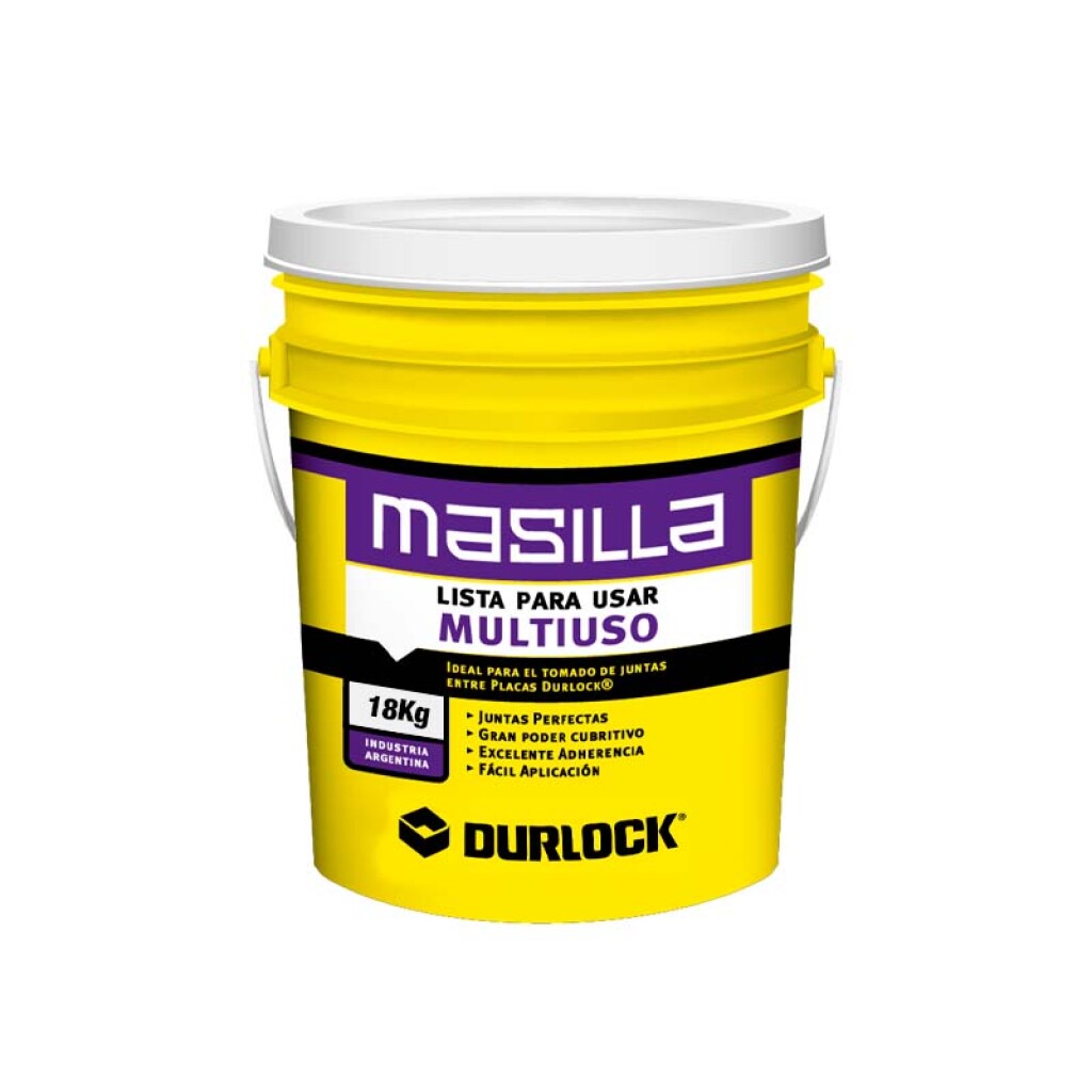 Masilla Durlock (Lista Para Uso) 18 Kgs