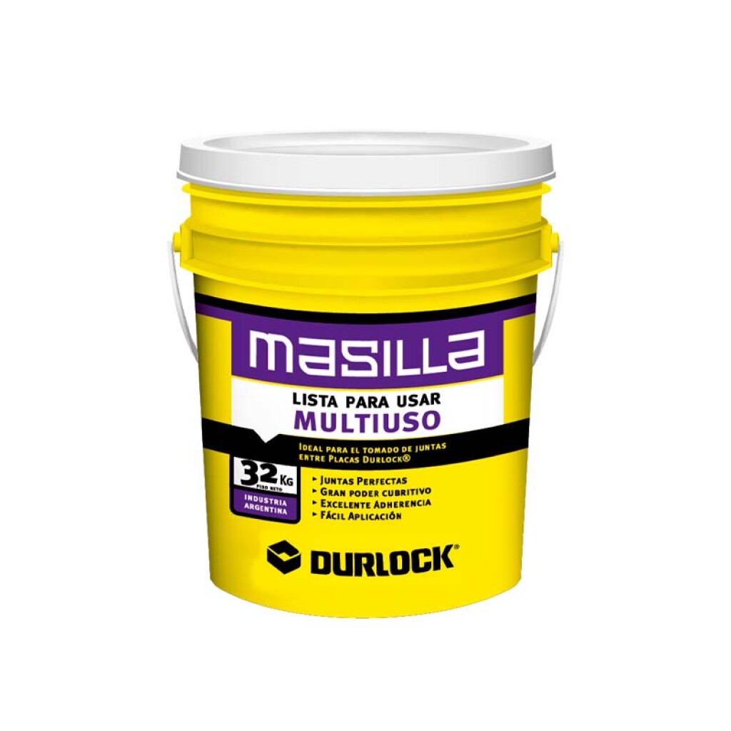 Masilla Durlock (Lista Para Uso) 32 Kgs